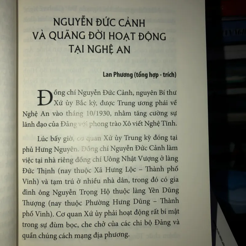 Nguyễn Đức Cảnh - Người lãnh đạo đầu tiên của tổng công hội đỏ Bắc Kỳ 761947