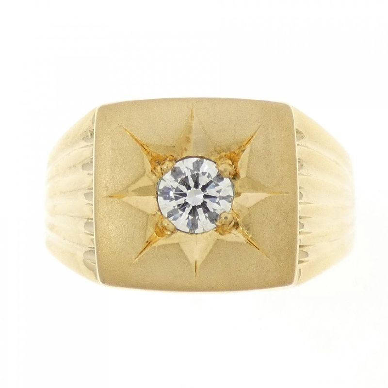 Nhẫn kim cương K18YG 0.298CT 667356