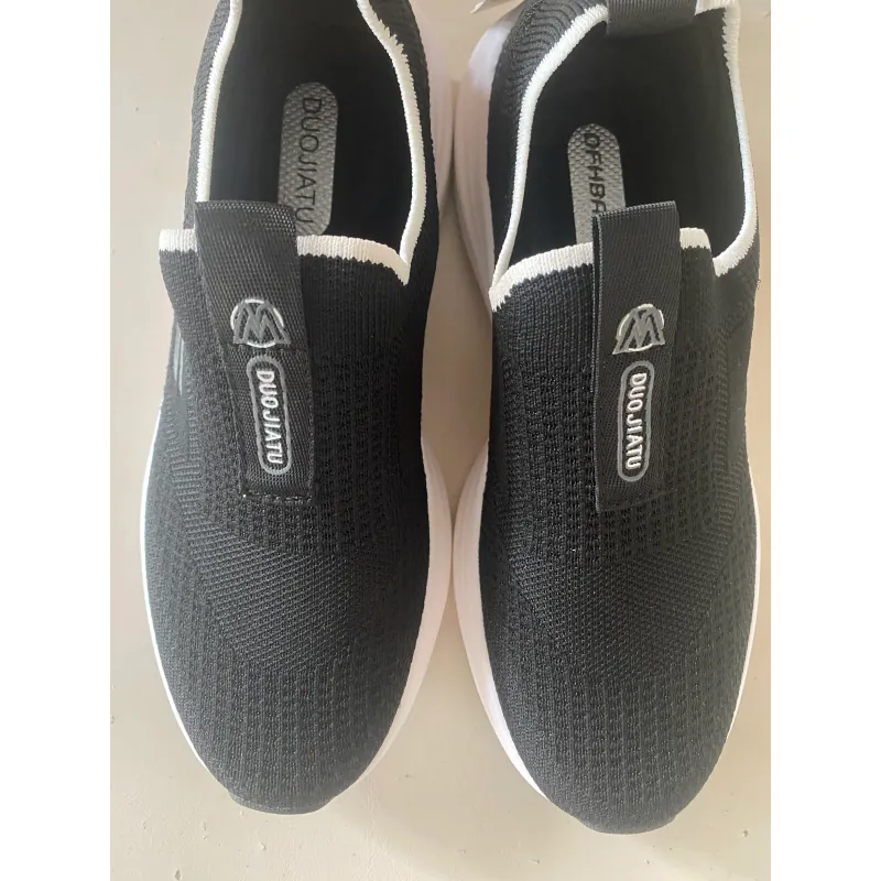 Giày thể thao nữ DUOJIA TU - Mới mua - chưa mang ra ngoài lần nào-  màu đen size 37 720353