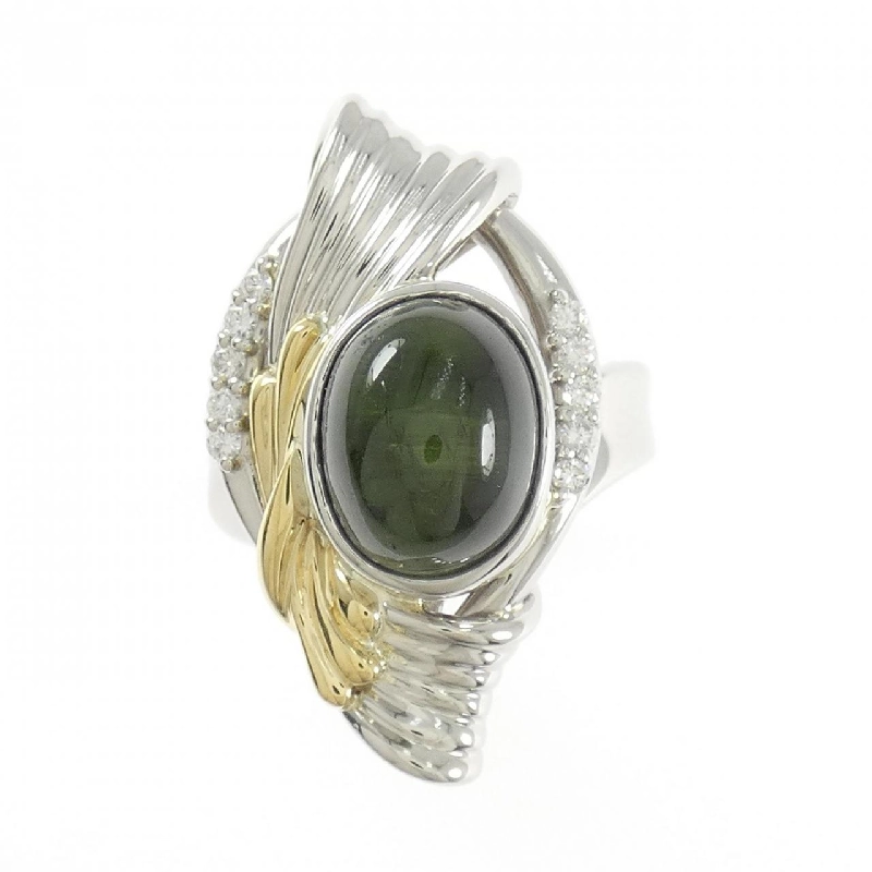 Nhẫn Tourmaline Mắt Mèo Yamamoto Mari 5.41CT - Hàng hiệu Chính hãng 837083