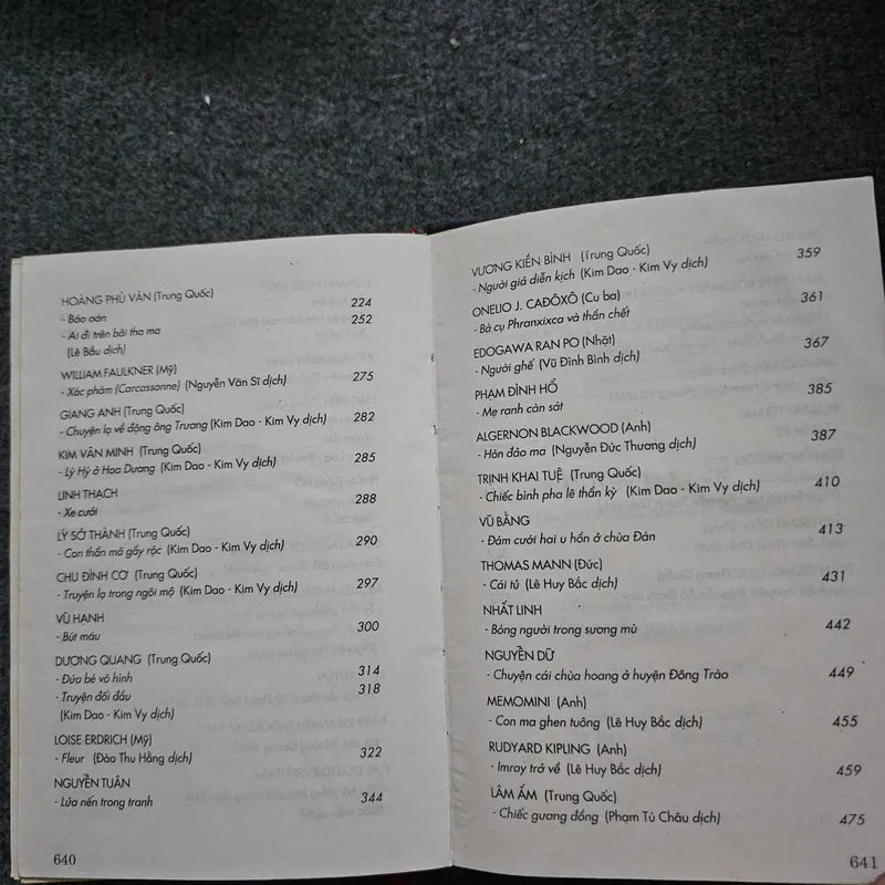 Chốn u linh - Mục lục toàn nhà văn Nobel 733932