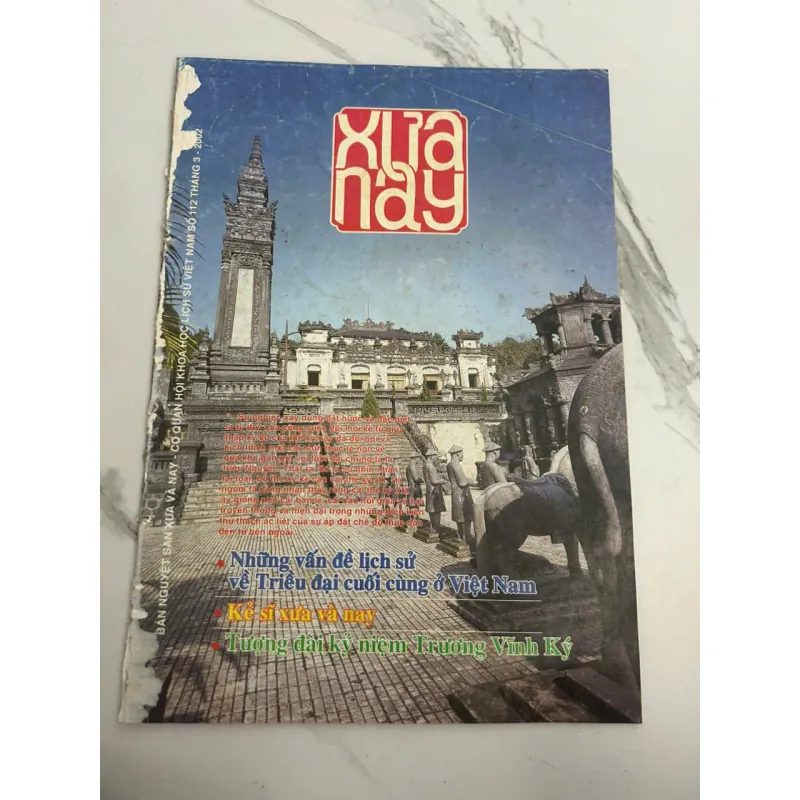 Tạp chí Xưa & Nay số 112 (3/2002) - Hội KH Lịch sử VN - Tạp chí/Lịch sử 701181