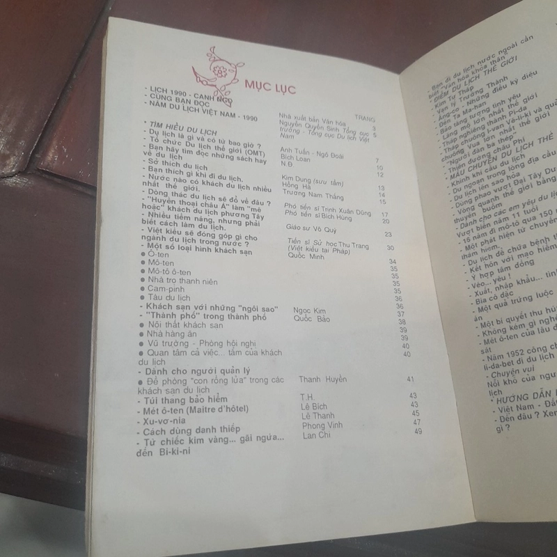 Almanach DU LỊCH 1990 527228