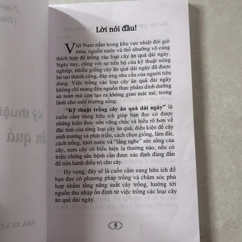 Kĩ thuật trồng cây ăn quả dài ngày 746848