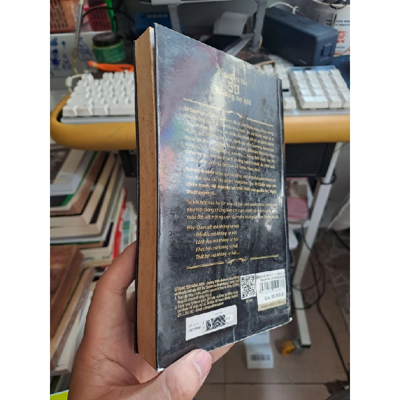Nguyên tắc 50 không sợ hãi Robert Greene mới 70% ố ẫm 2017 KỸ NĂNG HCM2908 545366