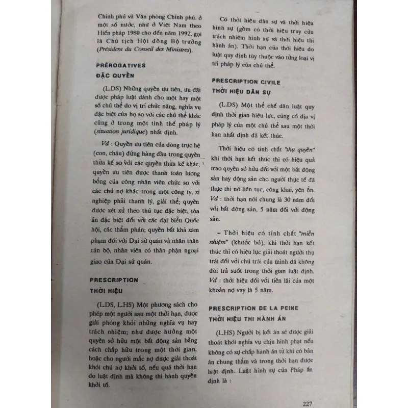 TỪ ĐIỂN PHÁP VIỆT PHÁP LUẬT HÀNH CHÍNH 993332