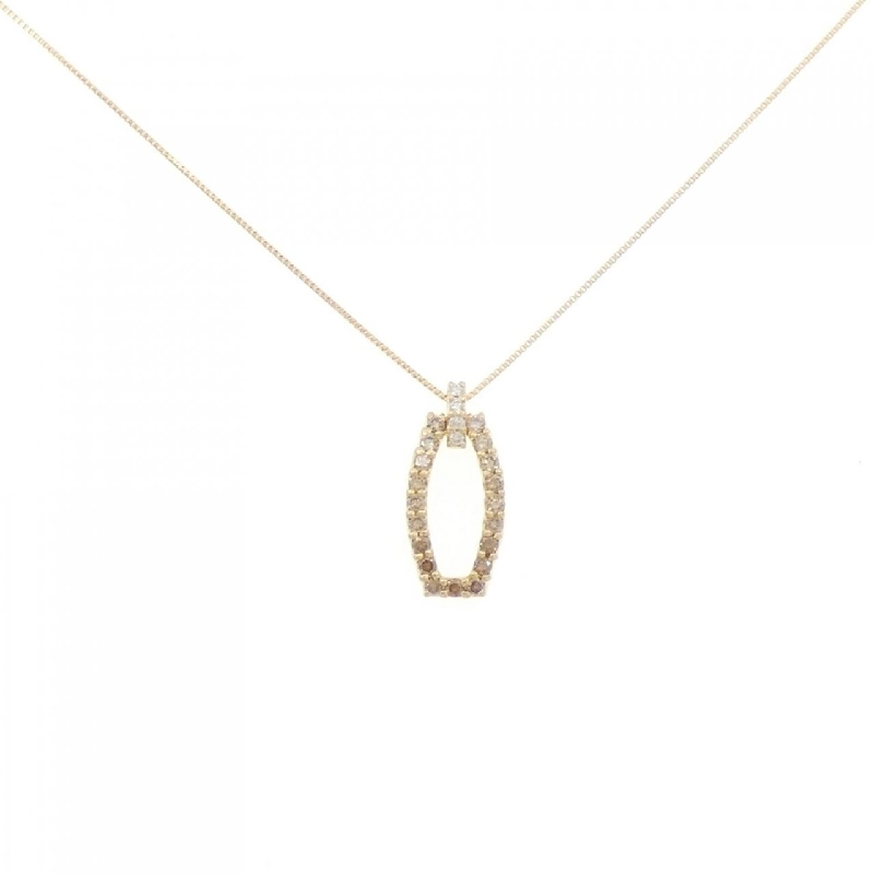 K18YG Dây chuyền kim cương 0.30CT - Hàng hiệu Chính hãng 862325