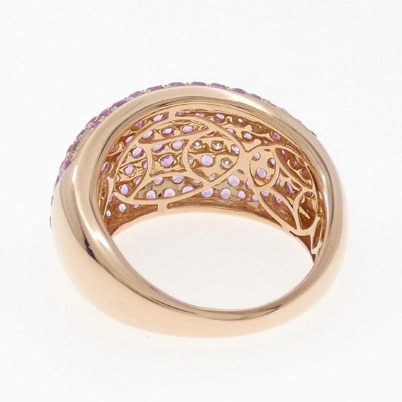 Nhẫn Sapphire Hoa K18PG 2.65CT - Hàng hiệu Chính hãng 850512