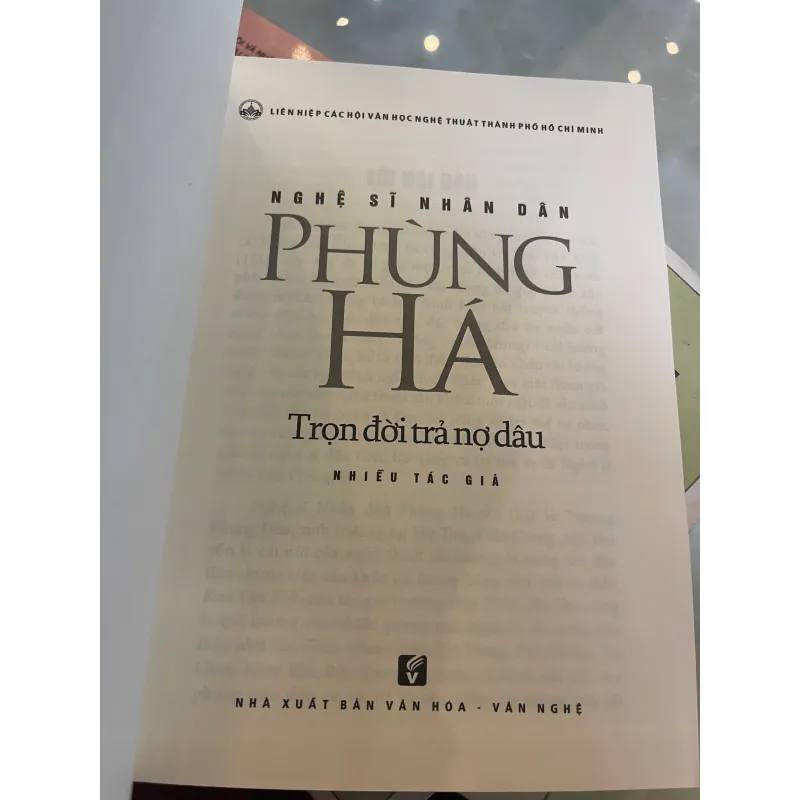 NGHỆ SĨ NHÂN DÂN PHÙNG HÁ: TRỌN ĐỜI TRẢ NỢ DÂU  1027548
