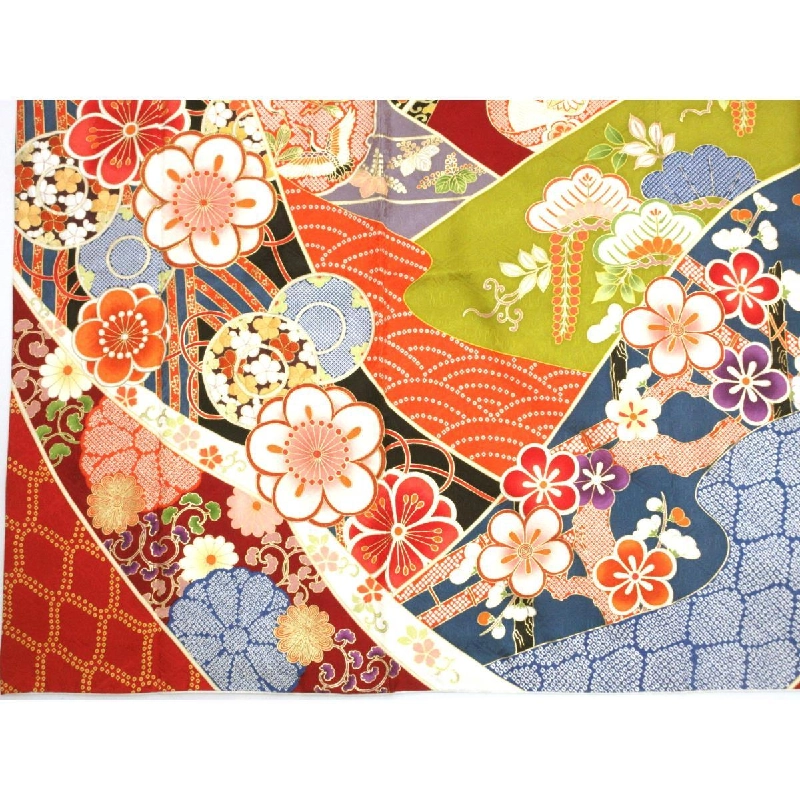 Kimono Furisode chế tác bằng vàng Yuzen - Hàng hiệu Chính hãng 877408