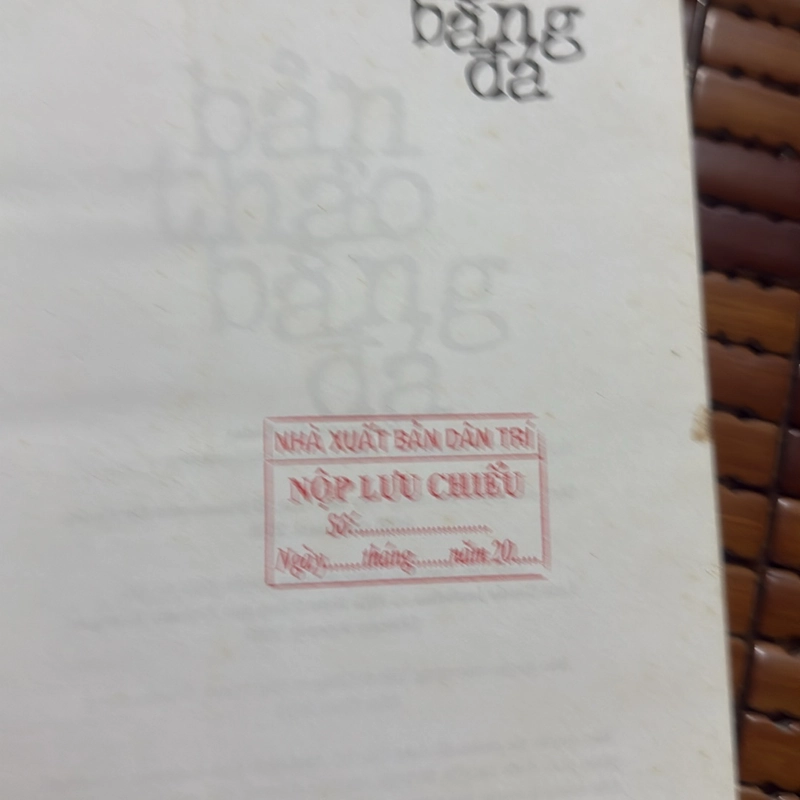 Bản thảo bằng đá - Luis Garcia Jambrina 529559