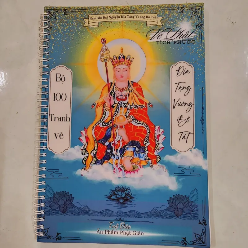 VỞ Bộ 100 tranh vẽ Địa Tạng Vương Bồ Tát 761904