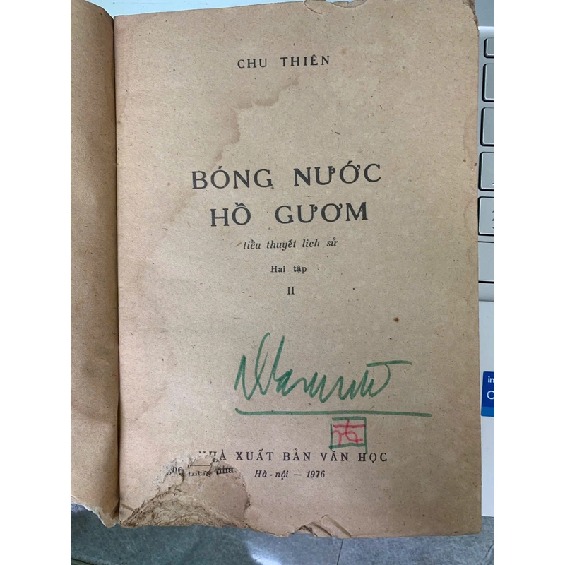 BÓNG NƯỚC HỒ GƯƠM - CHU THIÊN (TẬP 1 VÀ 2) 525640