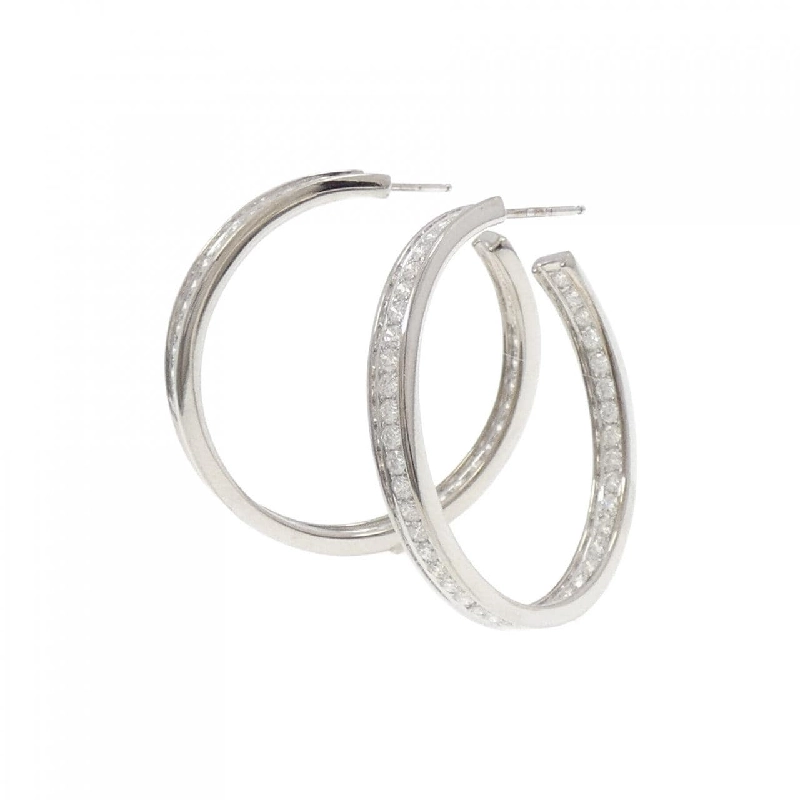 K18WG/K14WG Bông tai kim cương 2.64CT - Hàng hiệu Chính hãng 869133