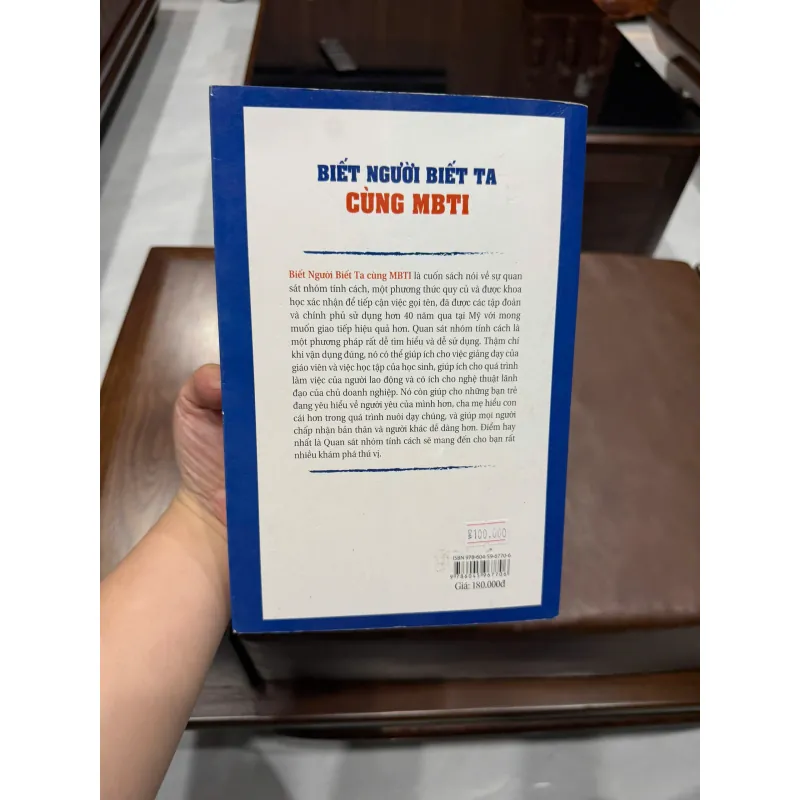 Biết Người Biết Ta Cùng MBTI (Type Talk) | Sách Tâm Lý – Giải Mã Tính Cách - K3 1013476