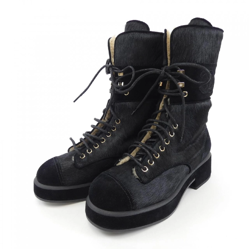 【Khuyến mãi】Giày bốt CHANEL 664401