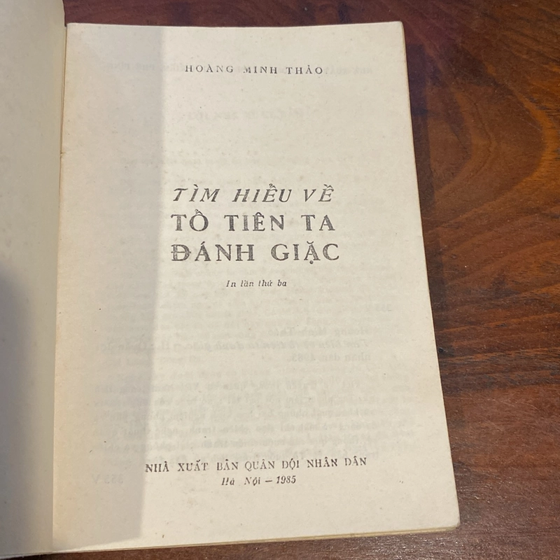 TÌM HIỂU TỔ TIÊN TA ĐÁNH GIẶC (XB 1985) 477953