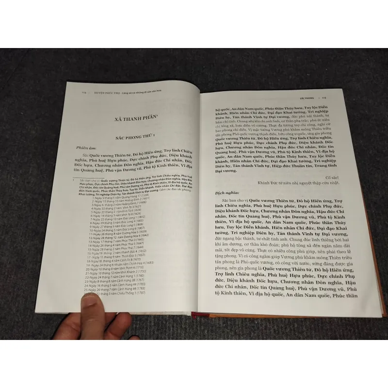 HUYỆN PHÚC THỌ. LÀNG XÃ VÀ NHỮNG DI SẢN VĂN HOÁ TẬP I: DI SẢN HÁN NÔM 992275