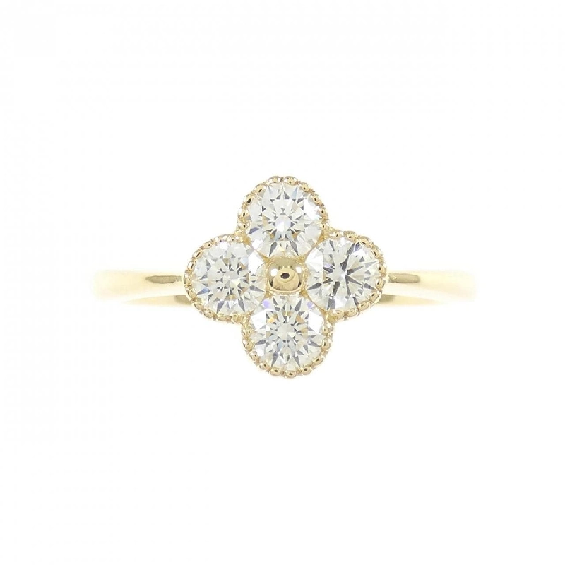 Nhẫn kim cương K18YG 0.551CT D VS2-SI1 VG - Hàng hiệu Chính hãng 874193