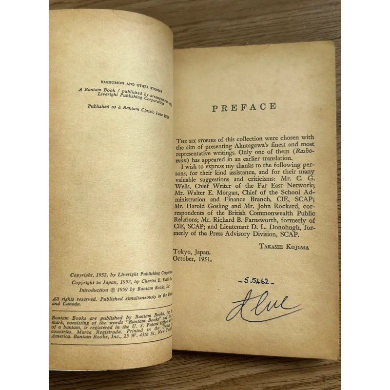 Rashomon and Other Stories - Ryunosuke Akutagawa 785152