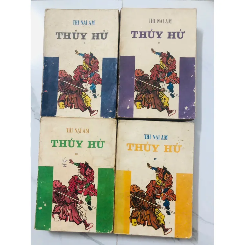 Trọn bộ 4 tập Thủy Hử - Thi Nại Am - Tiểu thuyết dã sử, kiếm hiệp 1047797