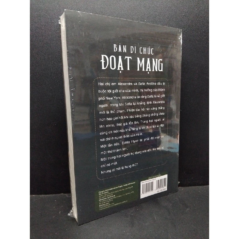 Bản di chúc đoạt mạng Steve Cavanagh mới 100% HCM.ASB2410 353692