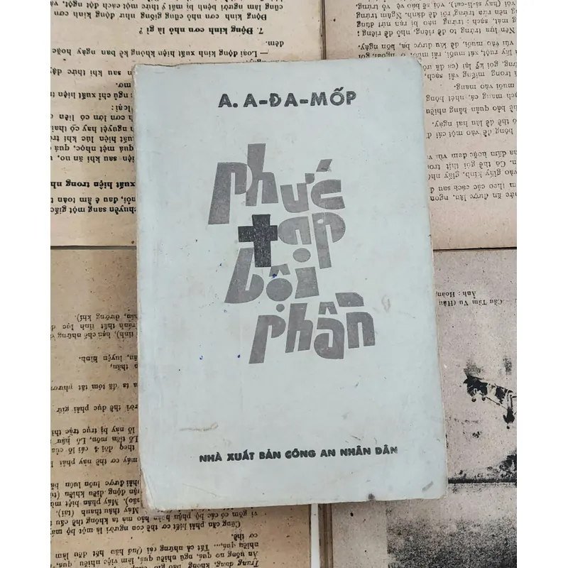 PHỨC TẠP BỘI PHẦN - NXB Công An Nhân Dân 1985 726939