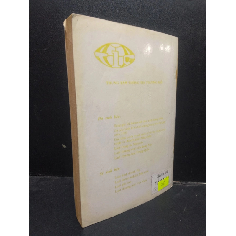 [Phiên Chợ Sách Cũ] Luật thương mại Trung Quốc 19782303 418990