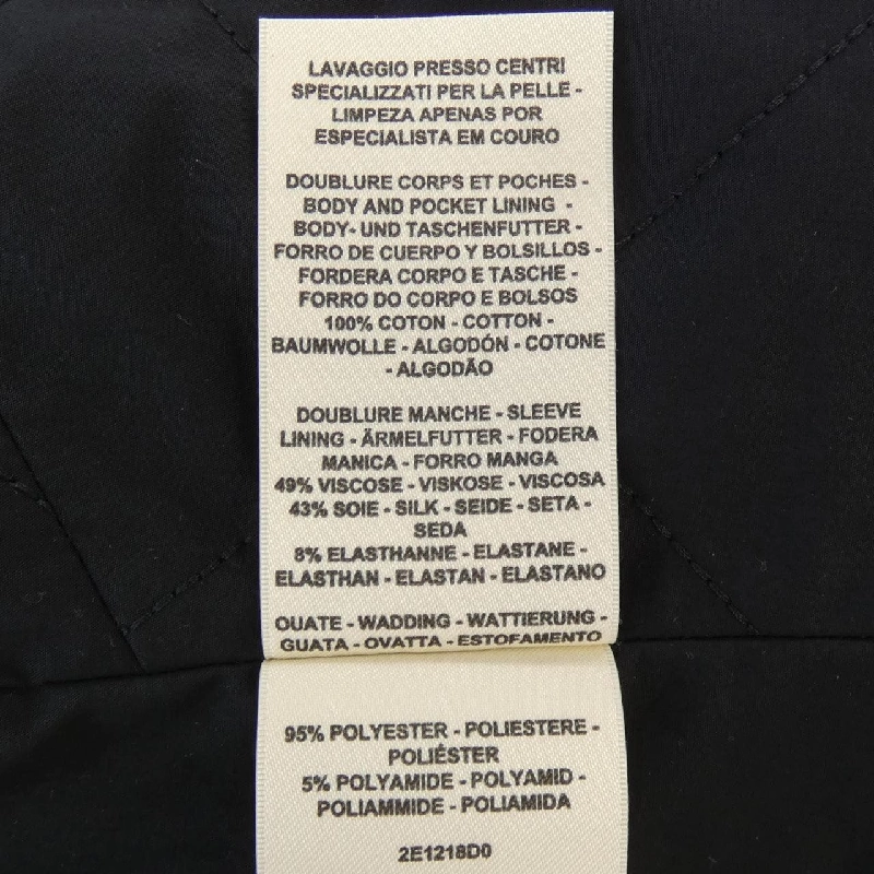 Áo khoác da HERMES 634907