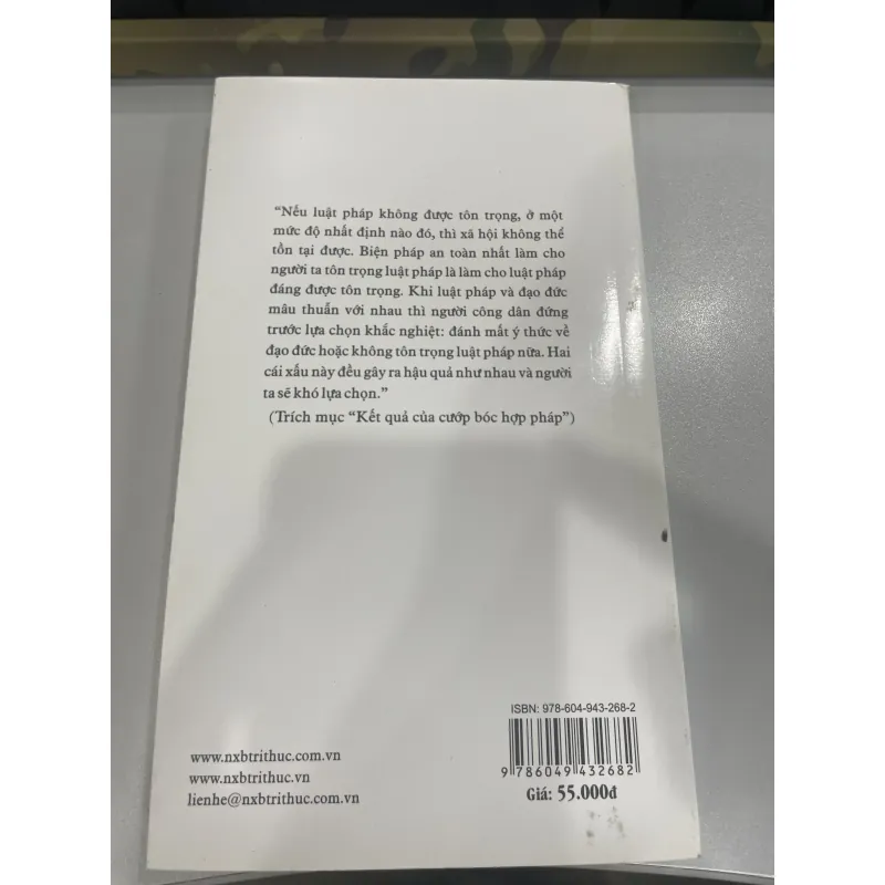 Luật pháp - Claude Frederic Bastiat 1020412