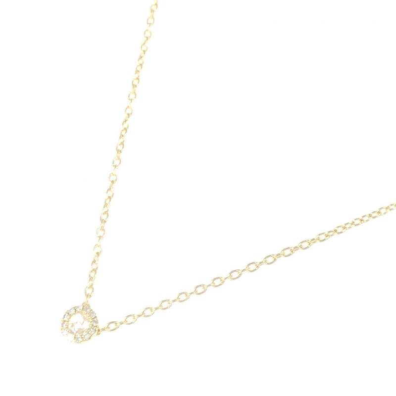 Dây chuyền kim cương K18YG 0.08CT - Hàng hiệu Chính hãng 861889