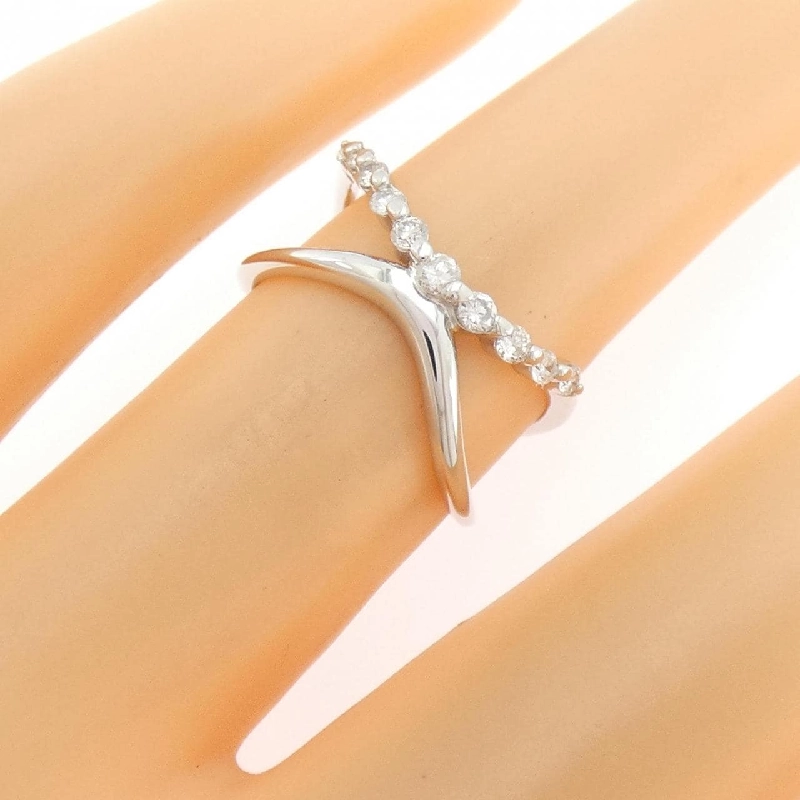 Nhẫn kim cương K18WG 0.20CT - Hàng hiệu Authentic 855069