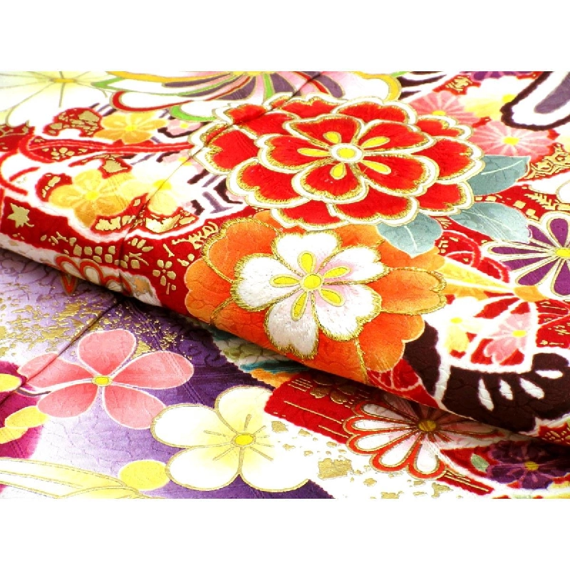 Kimono Furisode chế tác bằng vàng Yūzen - Hàng hiệu Chính hãng 876527