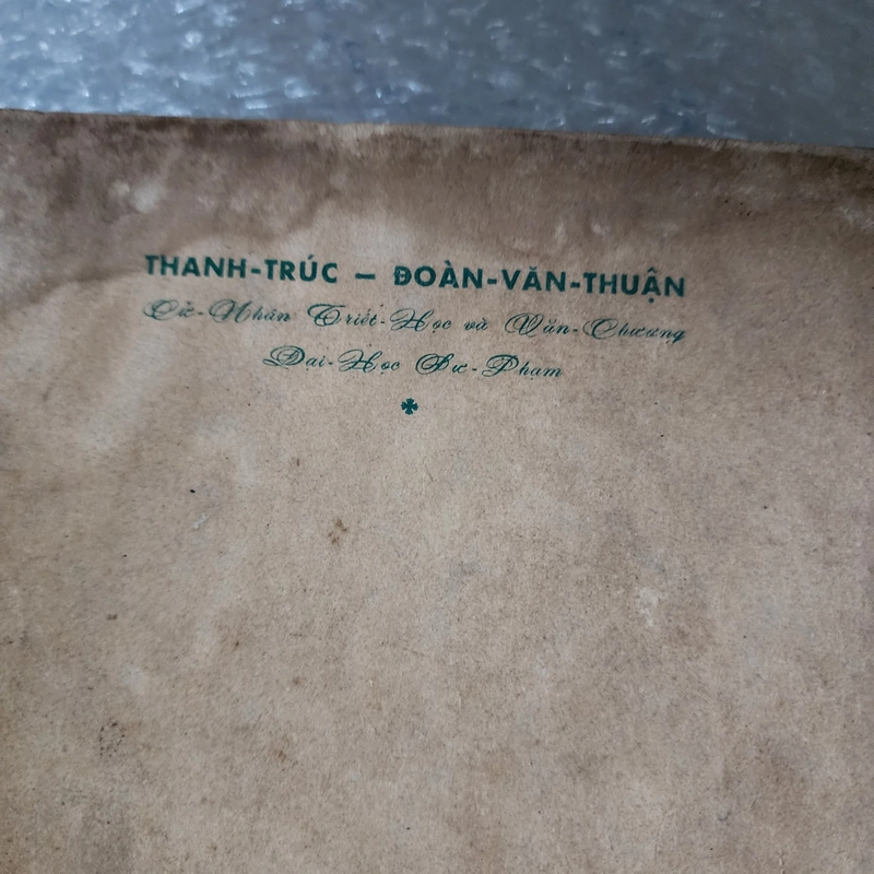 Việt văn in roneo trước 1975 khổ to 466460