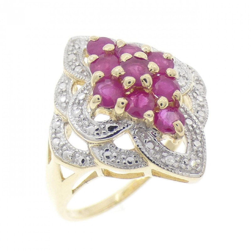 Nhẫn Ruby 10KYG/10KWG - Hàng hiệu Authentic 849407