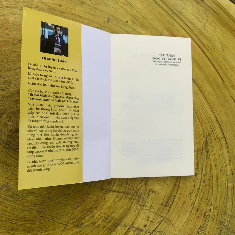 BẬC THẦY ĐỌC VỊ HÀNH VI - LÊ MINH TUẤN 799968