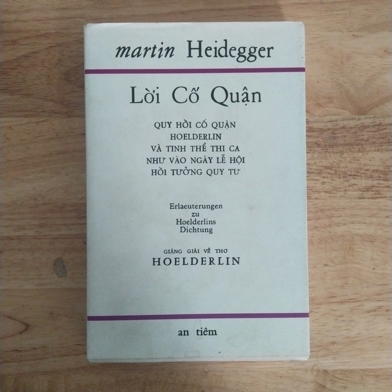 Lời cố quận - Martin Heidegger 547886