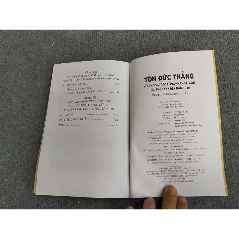 TÔN ĐỨC THẮNG VỚI PHONG TRÀO CÔNG NHÂN SÀI GÒN ĐẦU THẾ KỶ XX ĐẾN NĂM 1930 694797