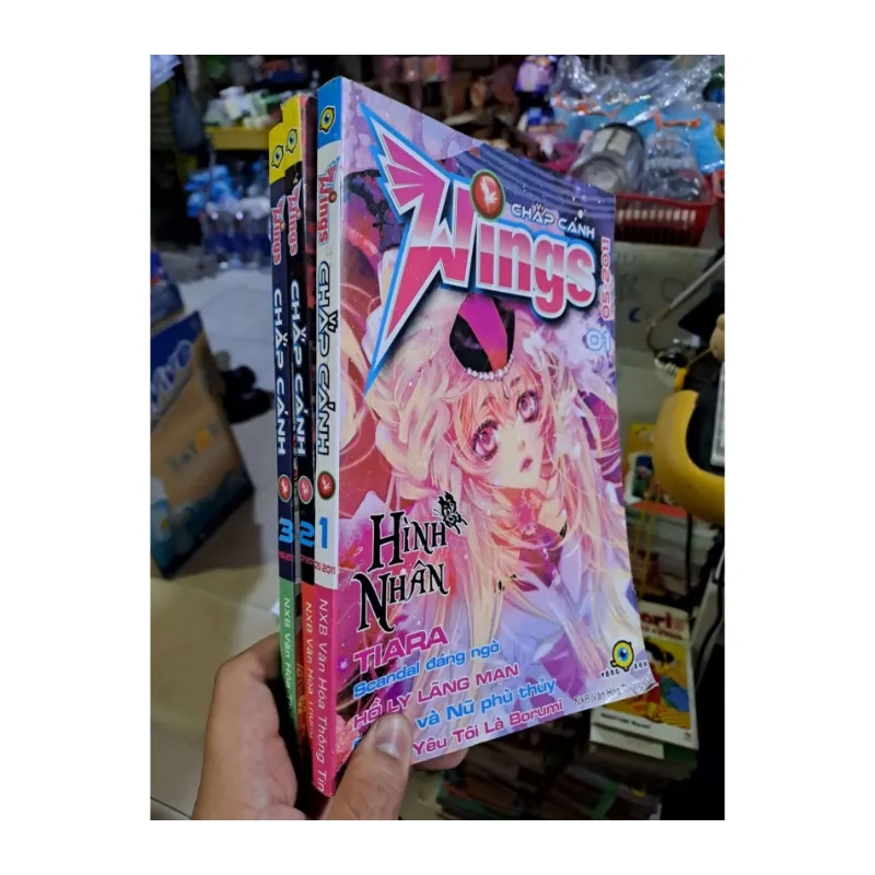 Wings chắp cánh tập 1,2,3 TRUYỆN TRANH - HCM0111 989347