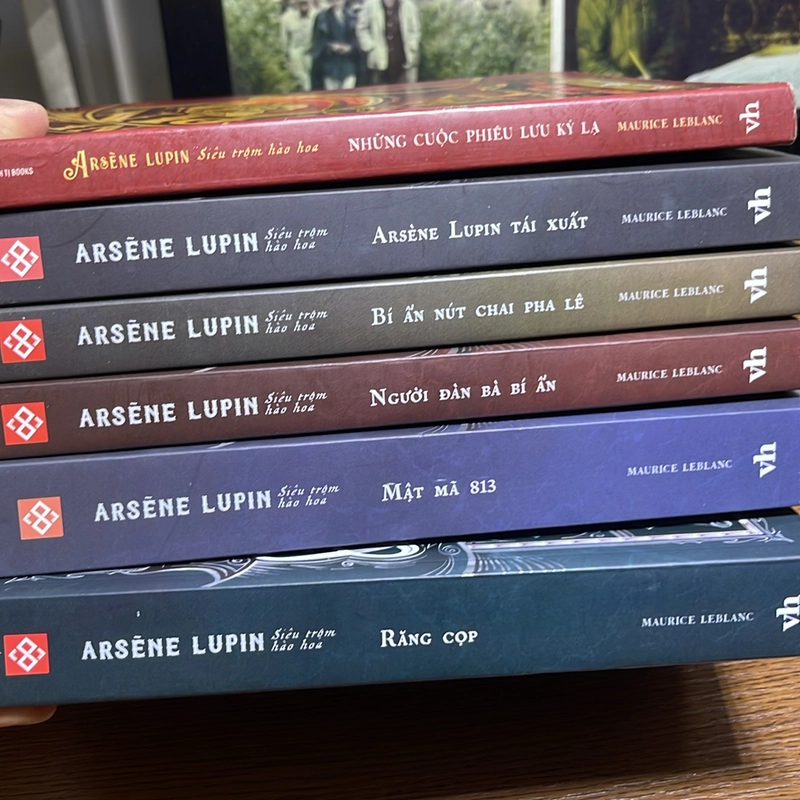 Bộ 5 quyển Arsene Lupin phần 2 507416