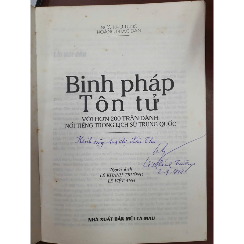 BINH PHÁP TÔN TỬ - NGÔ NHƯ TUNG & HOÀNG PHÁC DÂN 474393