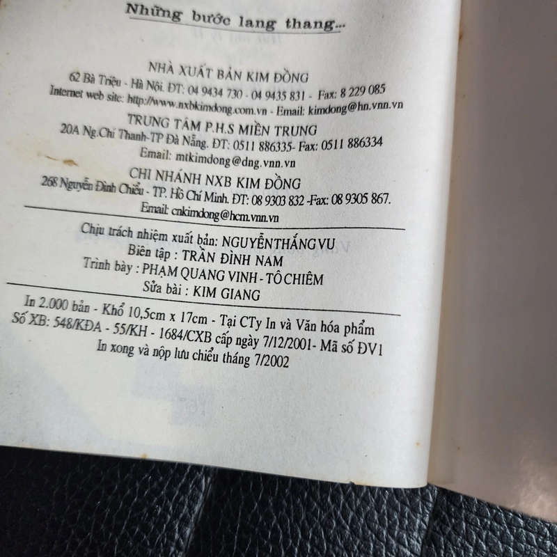 Những bước lang thang | Bình Nguyên Lộc | 2002 498361