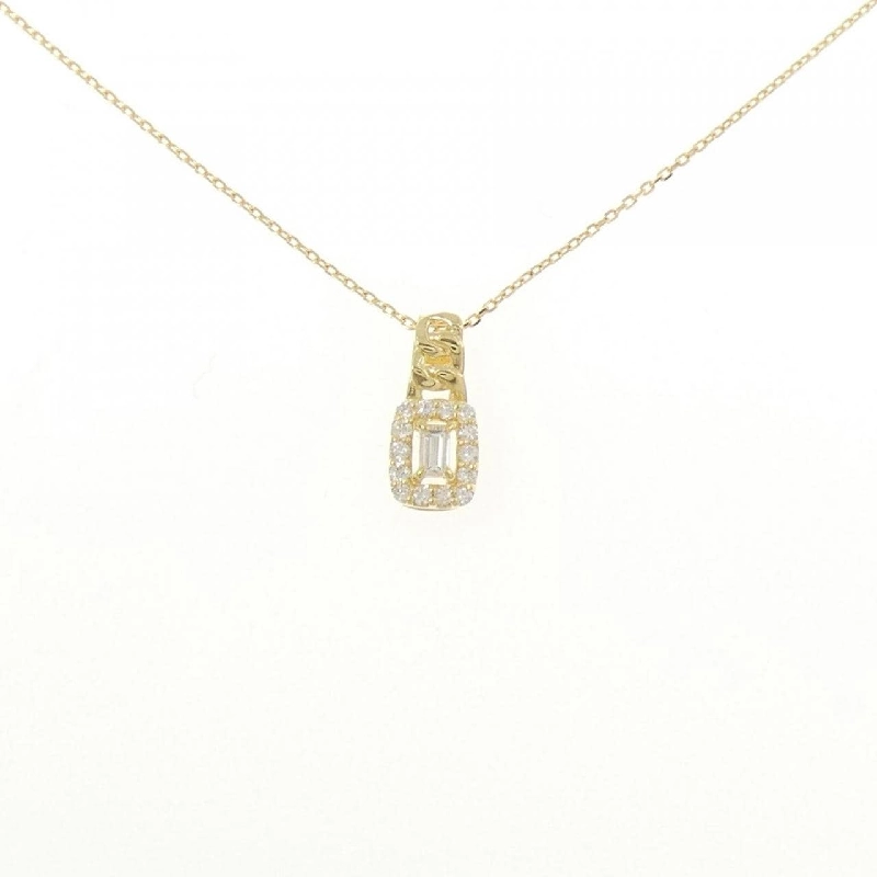 K18YG Dây chuyền kim cương 0.15CT - Hàng hiệu Chính hãng 858628