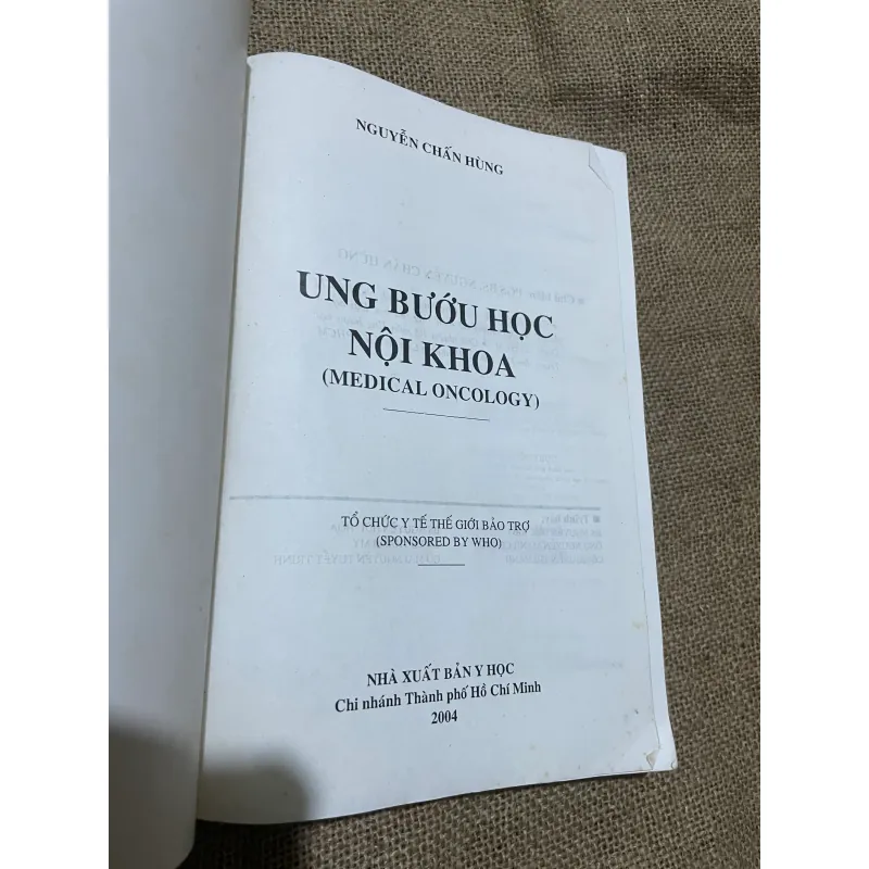 UNG BƯỚU HỌC NỘI KHOA, NGUYỄN CHÂU HÙNG, SÁCH Y, KHỔ LỚN 569830