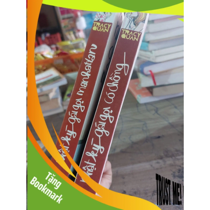 (TẶNG BOOKMARK) Bộ 2 cuốn sách của Tracy Quan mới 80% RBK3103 939822