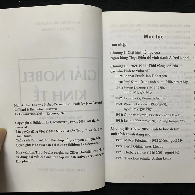 Giải Nobel kinh tế-Jean-Edouard Colliard và Emmeline Travers. 1034021