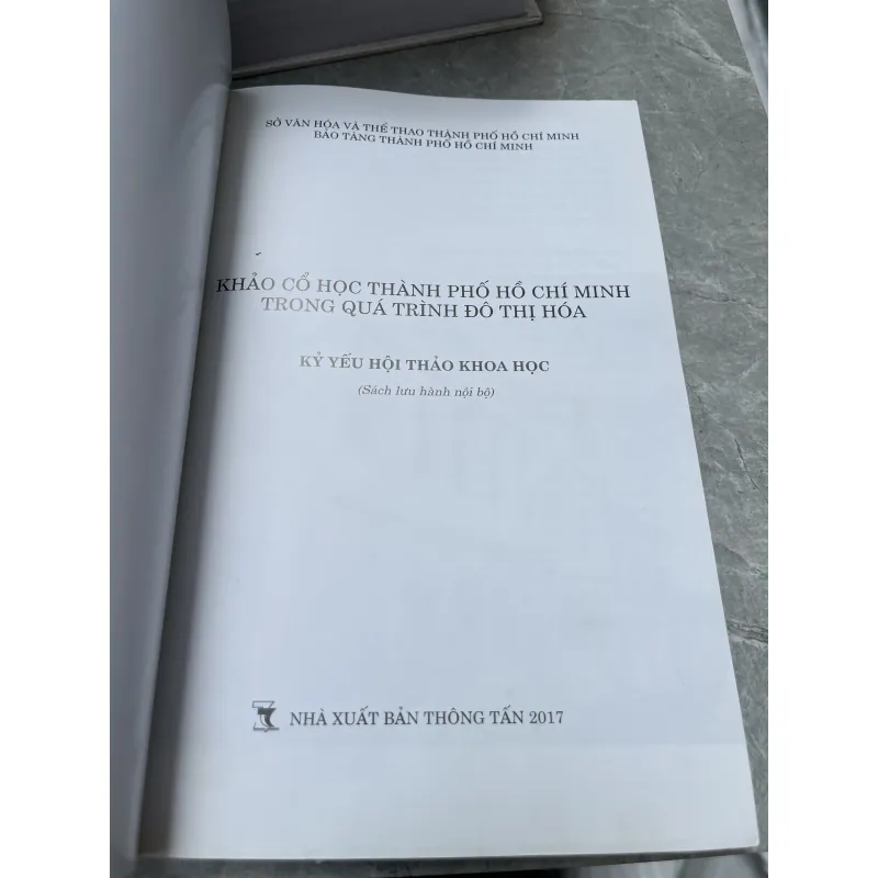 KHẢO CỔ HỌC THÀNH PHỐ HỒ CHÍ MINH TRONG QUÁ TRÌNH ĐÔ THỊ HOÁ 930969