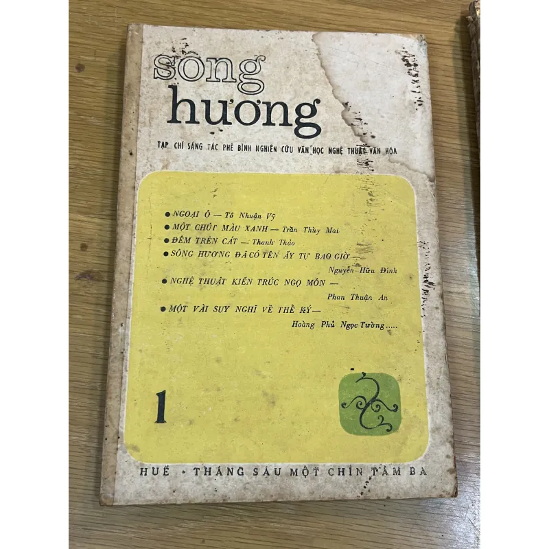 Tạp Chí Sông Hương (Huế) Số 1,2,3,4 (1983) 784822