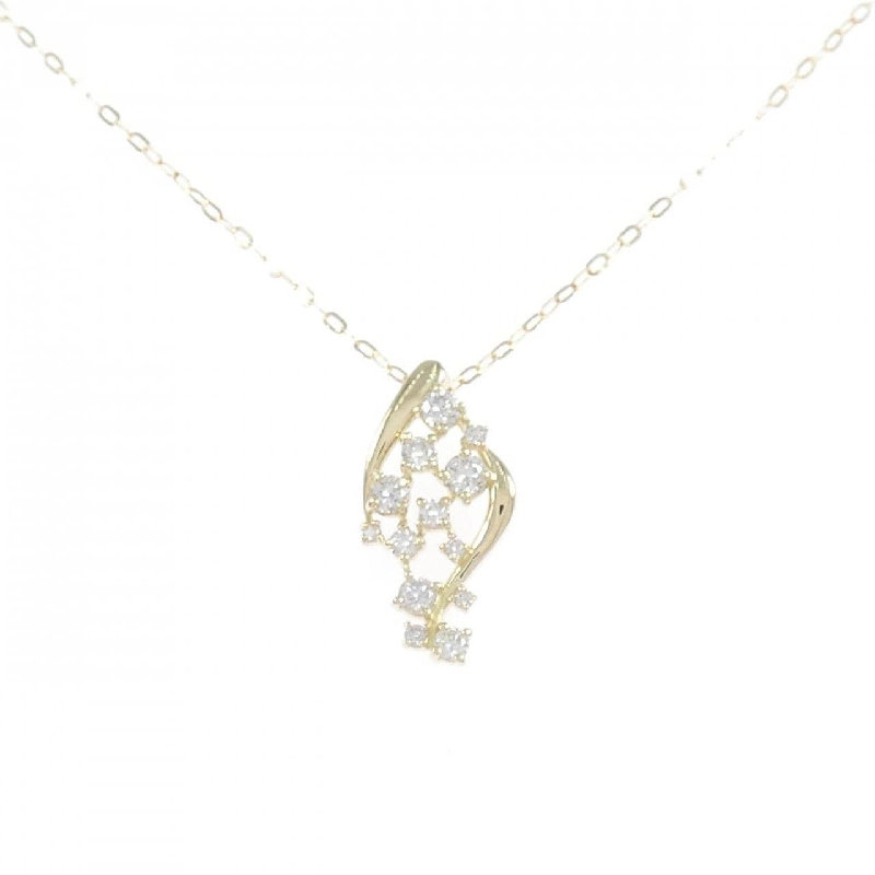 K18YG Dây chuyền kim cương 0.30CT - Hàng hiệu Chính hãng 861200