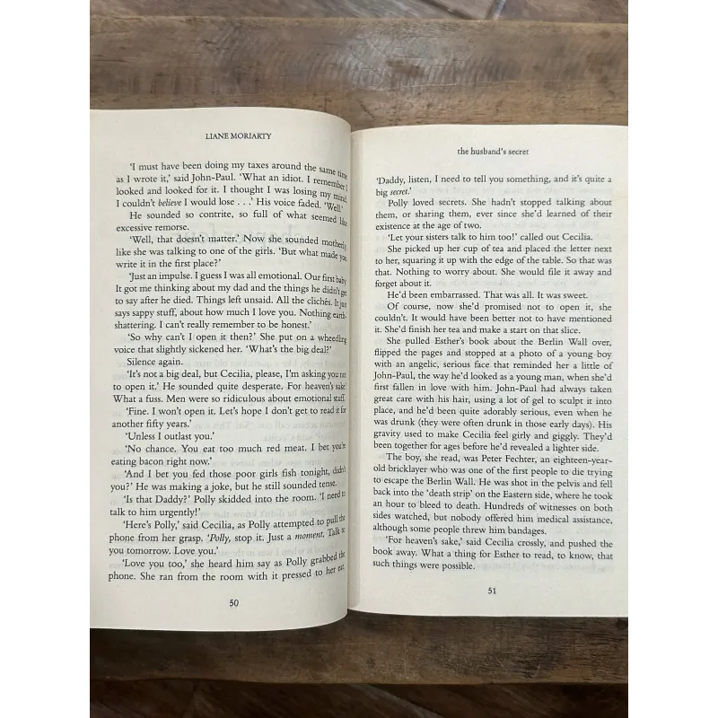 The Husband’s Secret	- Liane Moriarty 736200